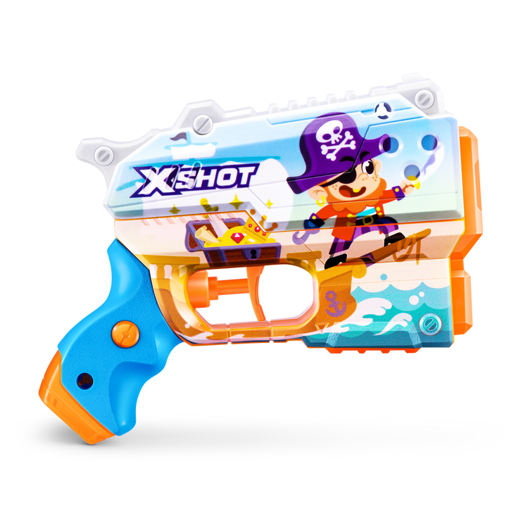 Light Gray XSHOT Junior Fast-Fill Water Blaster 118143 by ZURU HALSON ENTERPRISE 118143B_XSHOT_Fast-FillJunior_Singlepack_OOP_02.png Action Figures and Play Sets