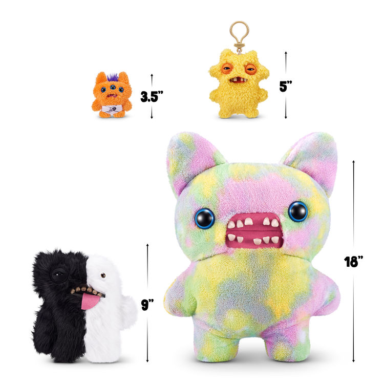 Light Gray Fuggler Misfit Monsters 9-inch Series 1 15726 by ZURU HALSON ENTERPRISE 15726A_FUGGLER_MONSTERMASHUP_OOP_02A.png Plush Toys