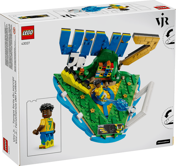 Light Gray LEGO 43027 Vini Jr. Soccer Highlights THE DREAM FACTORY 43027_Box5_v39.png Building Sets and Construction Toys