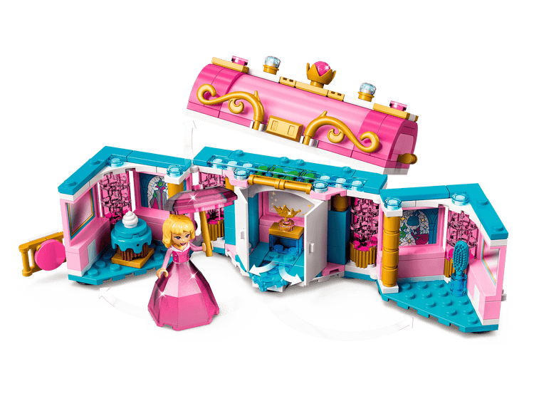 Black LEGO 43203 Aurora Merida & Tiana's Enchanted Creations THE DREAM FACTORY 43203_alt3.png Building Sets and Construction Toys