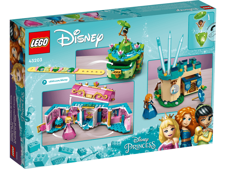 Black LEGO 43203 Aurora Merida & Tiana's Enchanted Creations THE DREAM FACTORY 43203_alt7.png Building Sets and Construction Toys