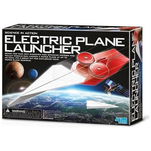 Light Gray 4M Electric Plane Launcher 03453 HALSON ENTERPRISE 618aGotqv3L._AC_SX569.jpg Educational Toys