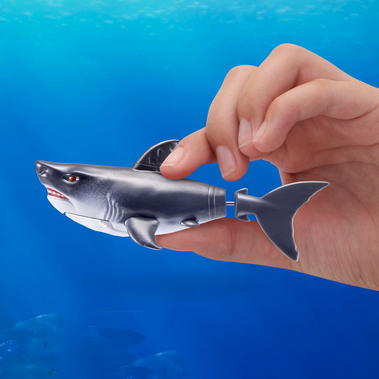 Dark Cyan Zuru Robo Alive Shark 71165UQ1 Toyzoona 71165D_ROBOALIVE_SWIMMINGSHARK_EcomImage4.png Action Figures and Play Sets