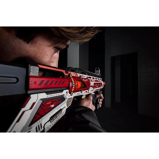 Black XSHOT Skins Pro Series Longshot Blaster 36600 (40 Darts) by ZURU Toyzoona 71RK3CE7u3L._AC_SX679.jpg Battling Toys