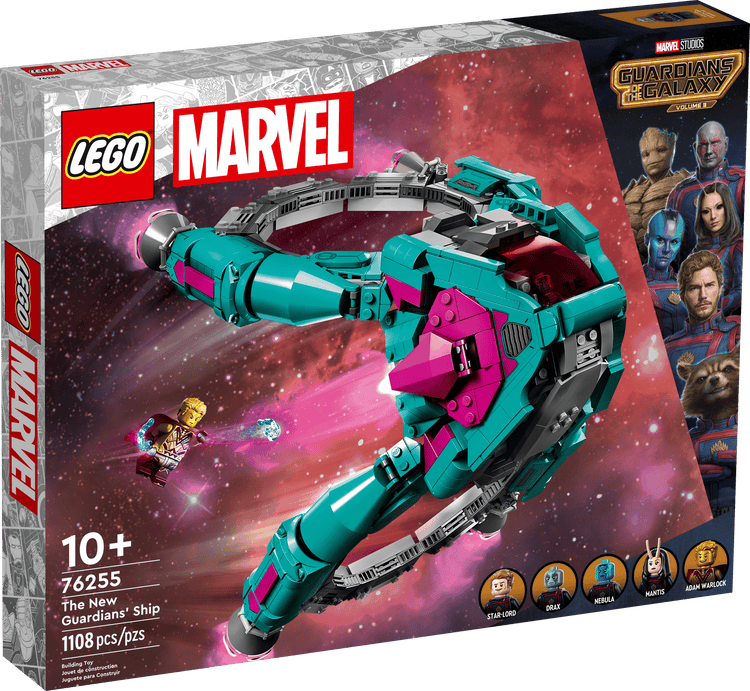 Black LEGO 76255 The New Guardians Ship THE DREAM FACTORY 76255_alt1.png Building Sets and Construction Toys