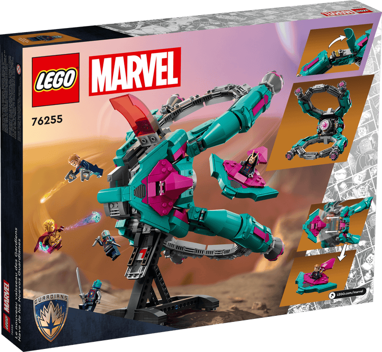Black LEGO 76255 The New Guardians Ship THE DREAM FACTORY 76255_alt8.png Building Sets and Construction Toys