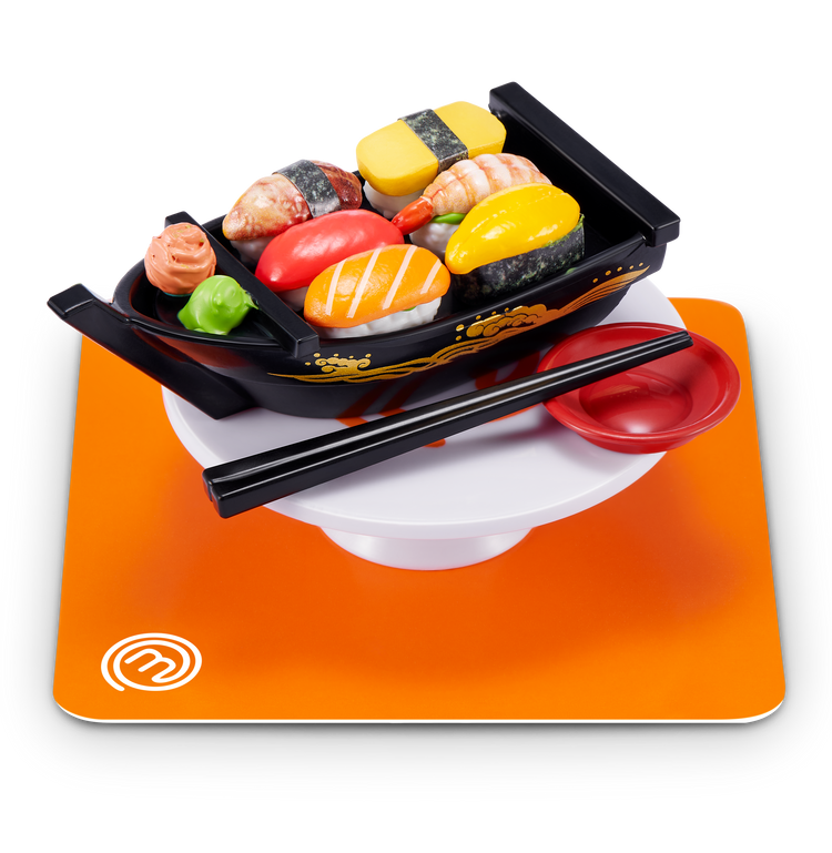 Black Zuru Mini Brand Master Chef S2 77773GQ1 Toyzoona 77773_MINIBRANDS-MASTERCHEFS2_OOP01J.png Action Figures and Play Sets