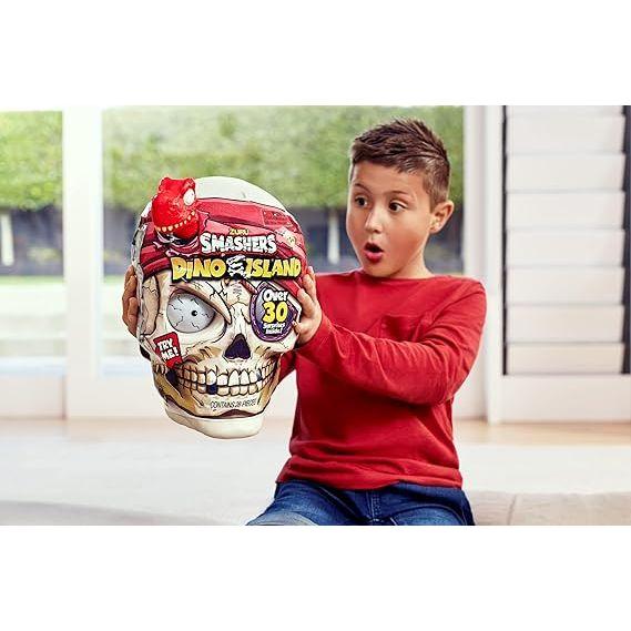 Light Gray Smashers Dino Island Giant Skull 7488 by ZURU Toyzoona 81VBLnepafL._AC_SX569.jpg Action Toys