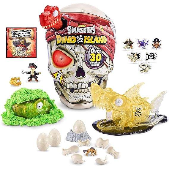 Light Gray Smashers Dino Island Giant Skull 7488 by ZURU Toyzoona 81aiDmjL5UL._AC_SX569.jpg Action Toys