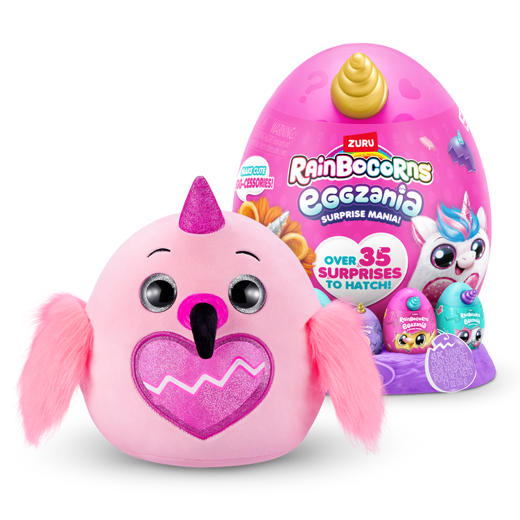 Pink Rainbocorns Eggzania Surprise Mania by 9258 ZURU HALSON ENTERPRISE 9258H_RAINBOCORNS-EGGZANIA-SERIES1_OOP_1.png Dolls and Playsets