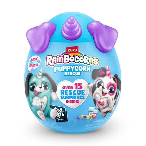 Sky Blue Rainbocorns Puppycorn Rescue Surprise 9261 by ZURU HALSON ENTERPRISE 9261EG_RAINBOCORNS-PuppycornRescue-SERIES5_FrontofPack_01.png Dolls and Accessories