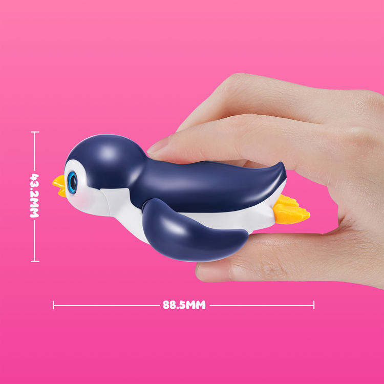Hot Pink Zuru Pets Alive Penguin 9573UQ1 Toyzoona 9573_PETSALIVE_SWIMMINGPENGUIN_ECOMIMAGE3.png Action Figures and Play Sets