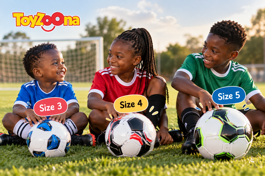 How to choose a football by size and age (size 3, 4 and 5) - A Simple Guide for Parents