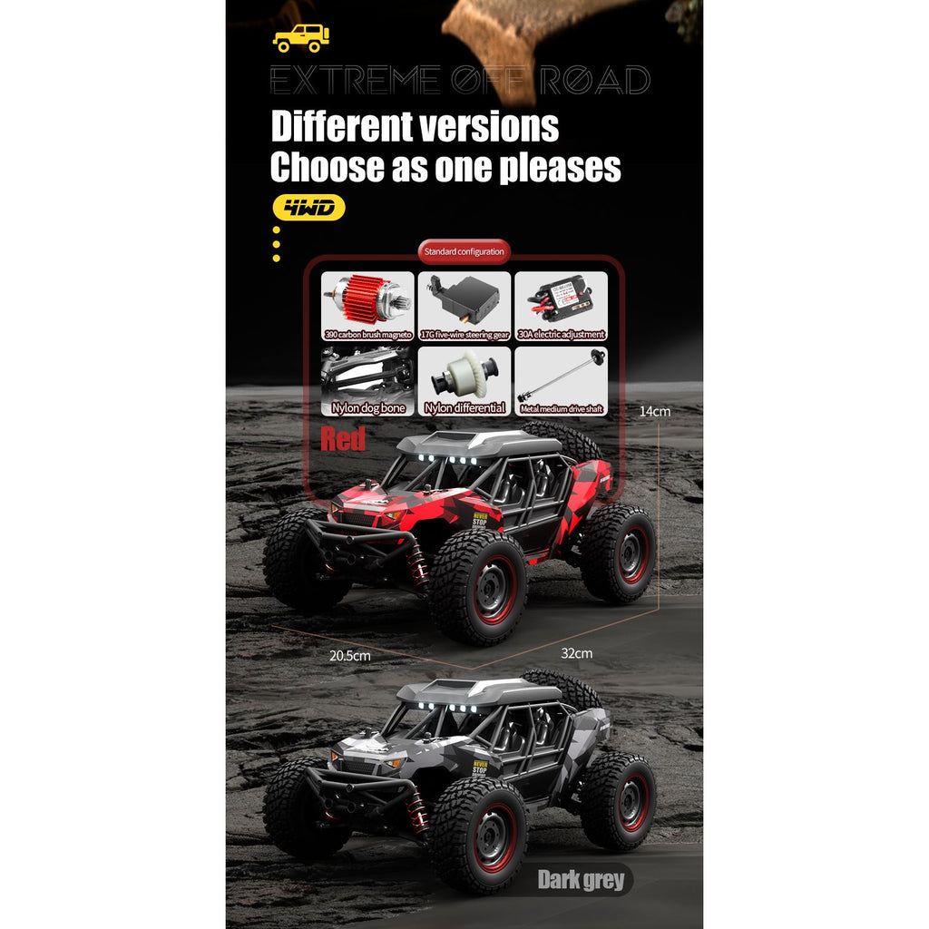 Black 1 16 RC High Speed Car 16106 Red HALSON ENTERPRISE 03.jpg Vehicles and Remote Control Toys