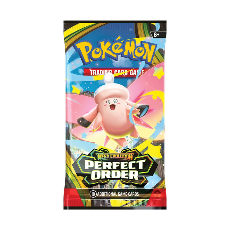 Pokemon Mega Evolution Perfect Order Trading Cards - Per Pack