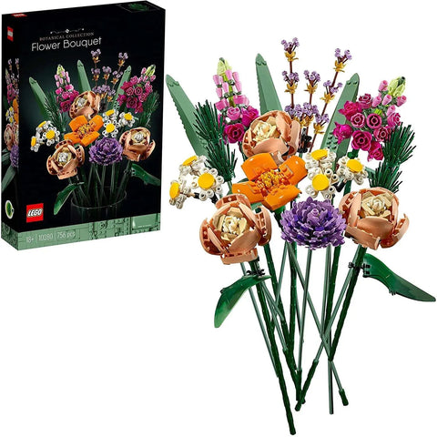 Rosy Brown LEGO 10280 Flower Bouquet THE DREAM FACTORY 10280.jpg Building Sets and Construction Toys