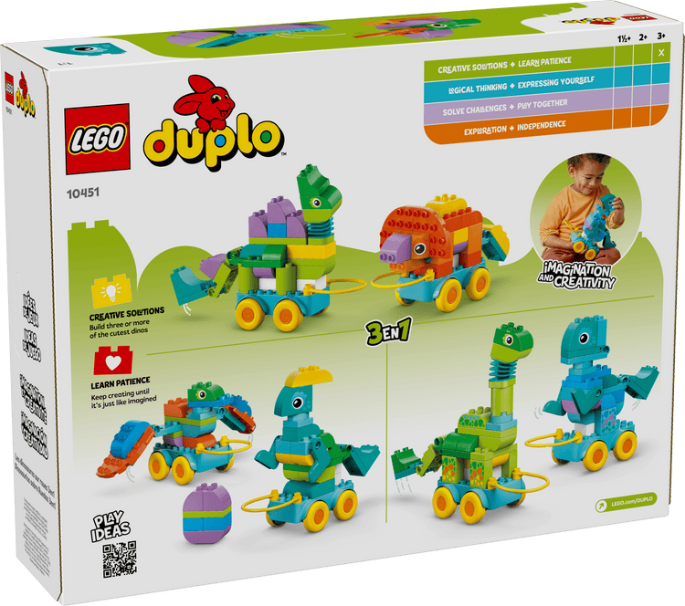 LEGO 10451 3in1 Dinosaurs on Wheels