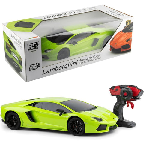 Gray RC Car Toy Lamborghini Aventador LP 700-4 - 2.4GHz Remote Control Car for Kids & Collectors - USB Charger - Ages 6+ - Rechargeable Battery - Large Scale 1:10 - Green HALSON ENTERPRISE 10_1eb152eb-86e6-46d3-ac36-9c8e811e4411.jpg Vehicles and Remote Control Toys