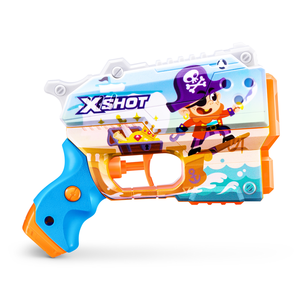Light Gray XSHOT Junior Fast-Fill Water Blaster 118143 by ZURU HALSON ENTERPRISE 118143B_XSHOT_Fast-FillJunior_Singlepack_OOP_02.png Action Figures and Play Sets