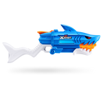 Black Zuru X Shot Fast Fill Water Shark 118195 Toyzoona 118195_XSHOTWATER_FASTFILL-SERIES1-SHARKWATERBLASTER_OOP_01.png Action Figures and Play Sets