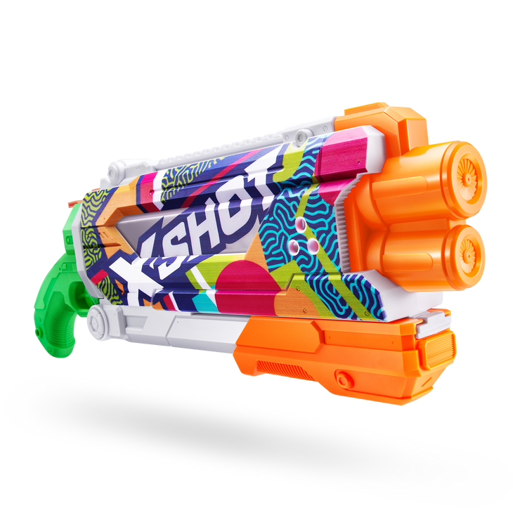 Dark Slate Gray XSHOT Fast-Fill Skins Pump Action Water Blaster 11855 by ZURU HALSON ENTERPRISE 11855A_X-SHOTWATER-FAST-FILLSKINS-PumpAction_03.png Action Figures and Play Sets