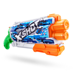 Gray XSHOT Fast-Fill Skins Pump Action Water Blaster 11855 by ZURU HALSON ENTERPRISE 11855E_X-SHOTWATER-FAST-FILLSKINS-PumpAction_03.png Action Figures and Play Sets