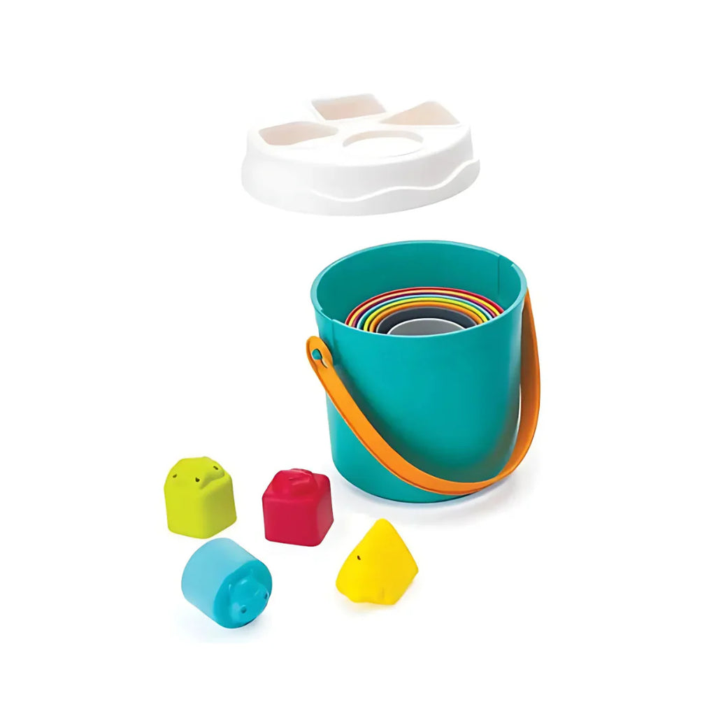 Dark Cyan Infantino Shape Sort Stack Nest Bucket Toy for Toddlers Toyzoona 11_05eb756f-7983-4c78-bfd4-065afcf2aa3d.webp Baby and Toddler Toys