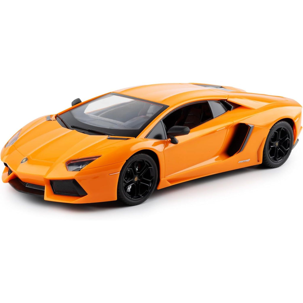Black RC Car Toy Lamborghini Aventador LP 700-4 - 2.4GHz Remote Control Car for Kids & Collectors - USB Charger - Ages 6+ - Rechargeable Battery - Scale 1:14 - Orange HALSON ENTERPRISE 11_37e6d0fd-58a4-4ae9-86ff-8ba75ae6c3f4.jpg Vehicles and Remote Control Toys