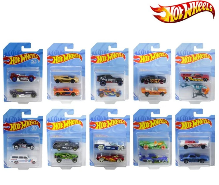Hot Wheels 2Pack Cars Assorted FVN40 - Per Pack - Toyzoona