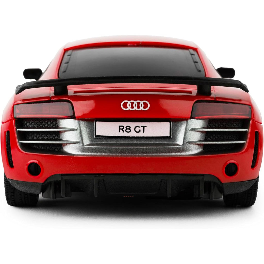 Dark Salmon RC Drift Car Audi R8 GT 2.4GHz - Rechargeable High Speed Remote Control Car for Kids & Adults - Detailed Interior - 4 CH - Battery Operated - Racing Toy for Kids Ages 6+ - Scale 1:24 (Red) HALSON ENTERPRISE 13_d4c559a0-938a-462d-8b3f-773eb6483363.jpg Vehicles and Remote Control Toys