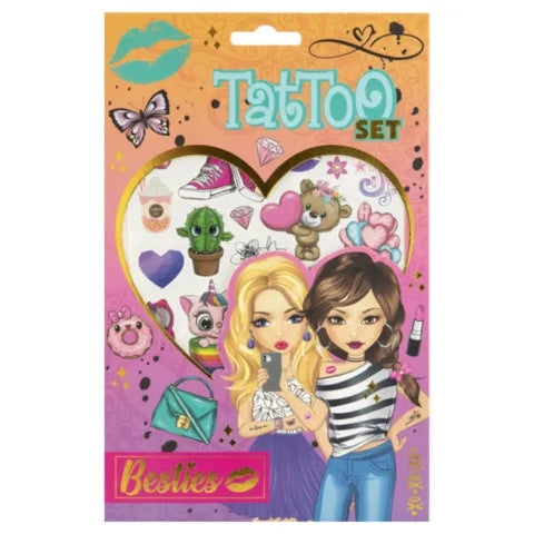 Tan LCY Besties Tattoo Sheets 2 Asst Fun Art for Kids HALSON ENTERPRISE bf94b78696e01b92acaf1722c23414d9.jpg Arts and Crafts