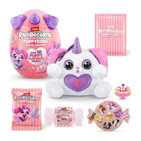 Light Pink Rainbocorns Puppycorn Scent Surprise 9298 by ZURU Toyzoona 9298AE_RAINBOCORNS_PUPPYCORN_SURPRISE_FRONT_OF_PACK.png Dolls and Accessories