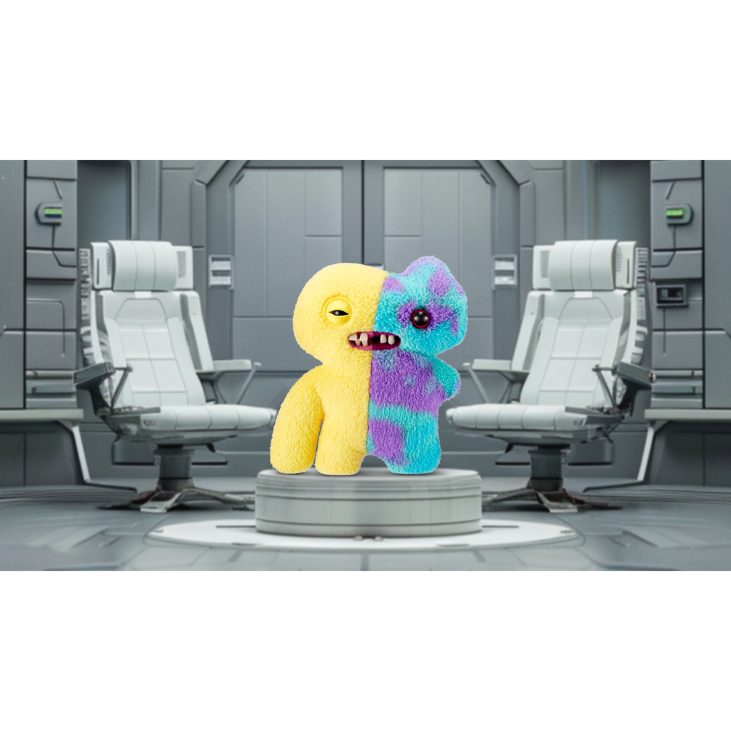 Slate Gray Fuggler Misfit Monsters 9-inch Series 1 15726 by ZURU HALSON ENTERPRISE 15726H_FUGGLER_MISFITMONSTERS_SERIES1_LIFESTYLE_01A.png Plush Toys
