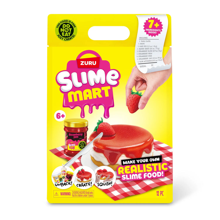 White Smoke Zuru Slime Mart S1 Dessert 15901 Toyzoona 15901A_SLIME_20MART_SMALL_20SHOPPING_20BAG_STRAWBERRY_20CHEESECAKE_1L_FRONT_20OF_20PACK_Toyworld.webp Arts and Crafts