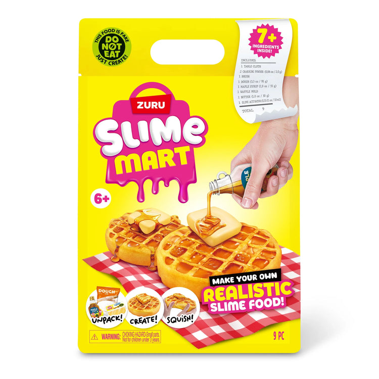 Gold Zuru Slime Mart S1 Dessert 15901 Toyzoona 15901D_SLIME_20MART_SMALL_20SHOPPING_20BAG_WAFFLES_20BAG_1L_FRONT_20OF_20PACK_Toyworld.webp Arts and Crafts