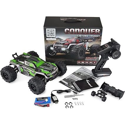 Dark Slate Gray 1 16 RC High Speed Vehicle 16102 Green HALSON ENTERPRISE 16102green.jpg Vehicles and Remote Control Toys