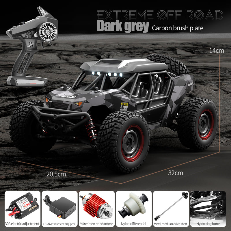 Black 1 16 RC High Speed Car 16106 Grey HALSON ENTERPRISE 16106grey.jpg Vehicles and Remote Control Toys