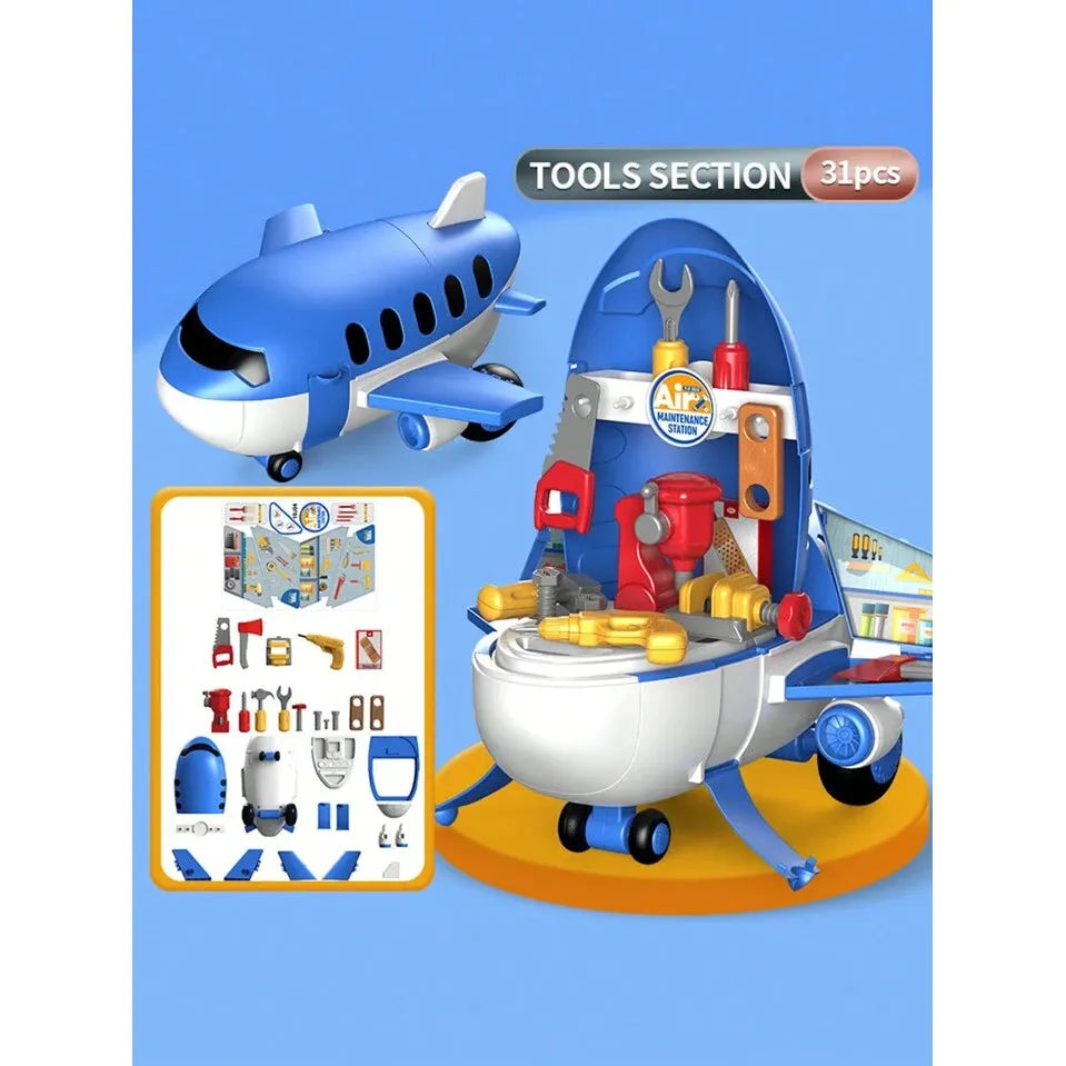 Cornflower Blue 2 In 1 Air Craft Tool Theme Toyzoona 17024492935f1cd5da74050bf85278056140ec766b_thumbnail_720x_6963fee6-e601-4c92-a877-50a6185dbc4f.webp Pretend Play and Play Sets