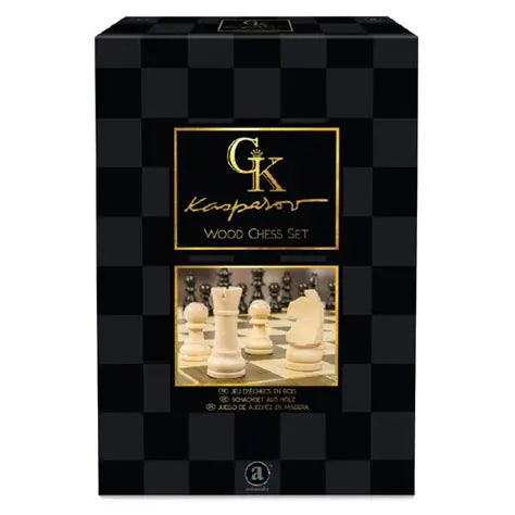 Wooden Kasparov Chess