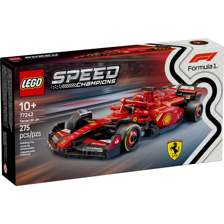 LEGO 77242 Ferrari SF24 F1 Race Car for Ultimate Speed