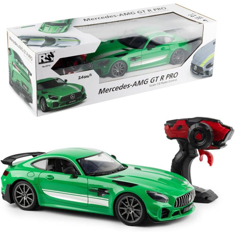 Dark Slate Gray RC Car Mercedes-AMG GT R Pro - 2.4GHz Remote Control Car for Adults & Kids - Detailed Interior - High-Speed - Ages 6+ - Rechargeable Battery - Scale 1:12 - Green HALSON ENTERPRISE 1_23ff9bc7-966f-42d4-bc1b-942a7dd12661.jpg Vehicles and Remote Control Toys