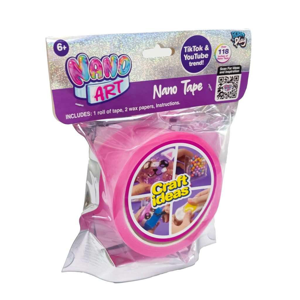 White Smoke Nano Art Tape Pink 238135 HALSON ENTERPRISE 1_30940e53-f209-4e0f-8dc5-60d24497eadb.webp Arts and Crafts