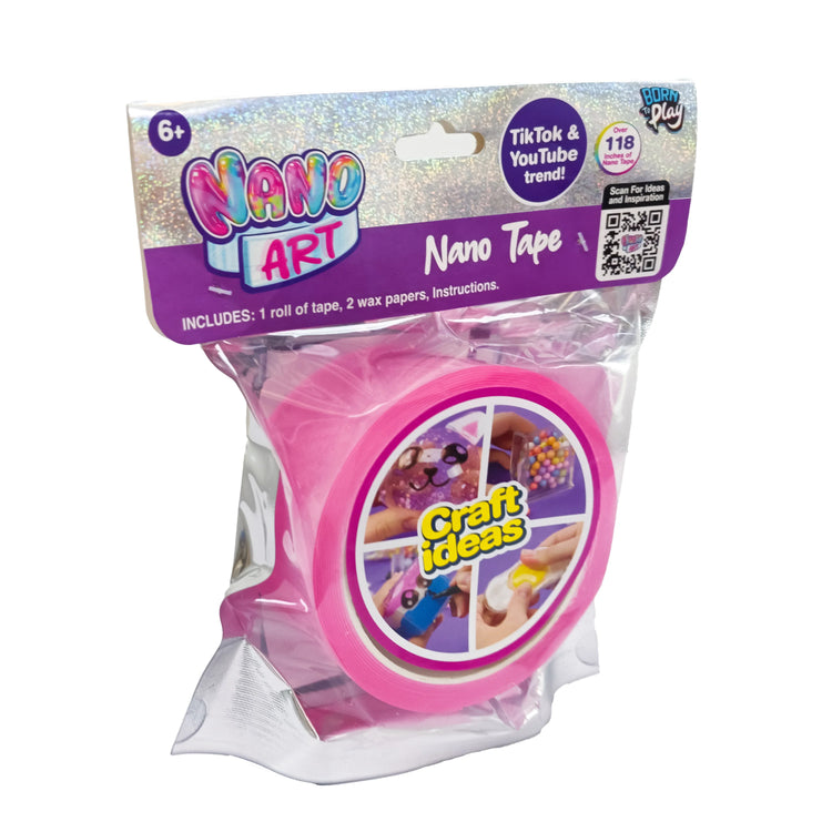 White Smoke Nano Art Tape Pink 238135 HALSON ENTERPRISE 1_30940e53-f209-4e0f-8dc5-60d24497eadb.webp Arts and Crafts