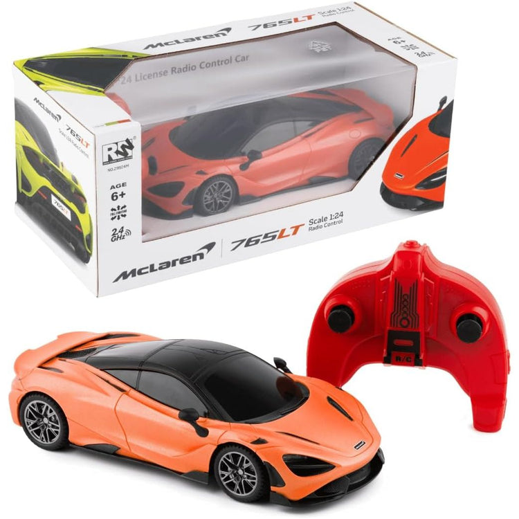 Gray RC Car McLaren 765LT Coupe - 2.4GHz 4CH Remote Control Car for Kids & Adults - Realistic Design - Battery Operated - For Kids 6+ - Scale 1:24 - Orange HALSON ENTERPRISE 1_403ee939-499e-405a-b21f-912156b045f1.jpg Vehicles and Remote Control Toys