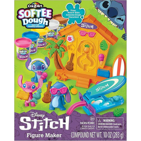 Cra Z Art Disney Stitch Figure Dough Set – Creative Dough Play Fun