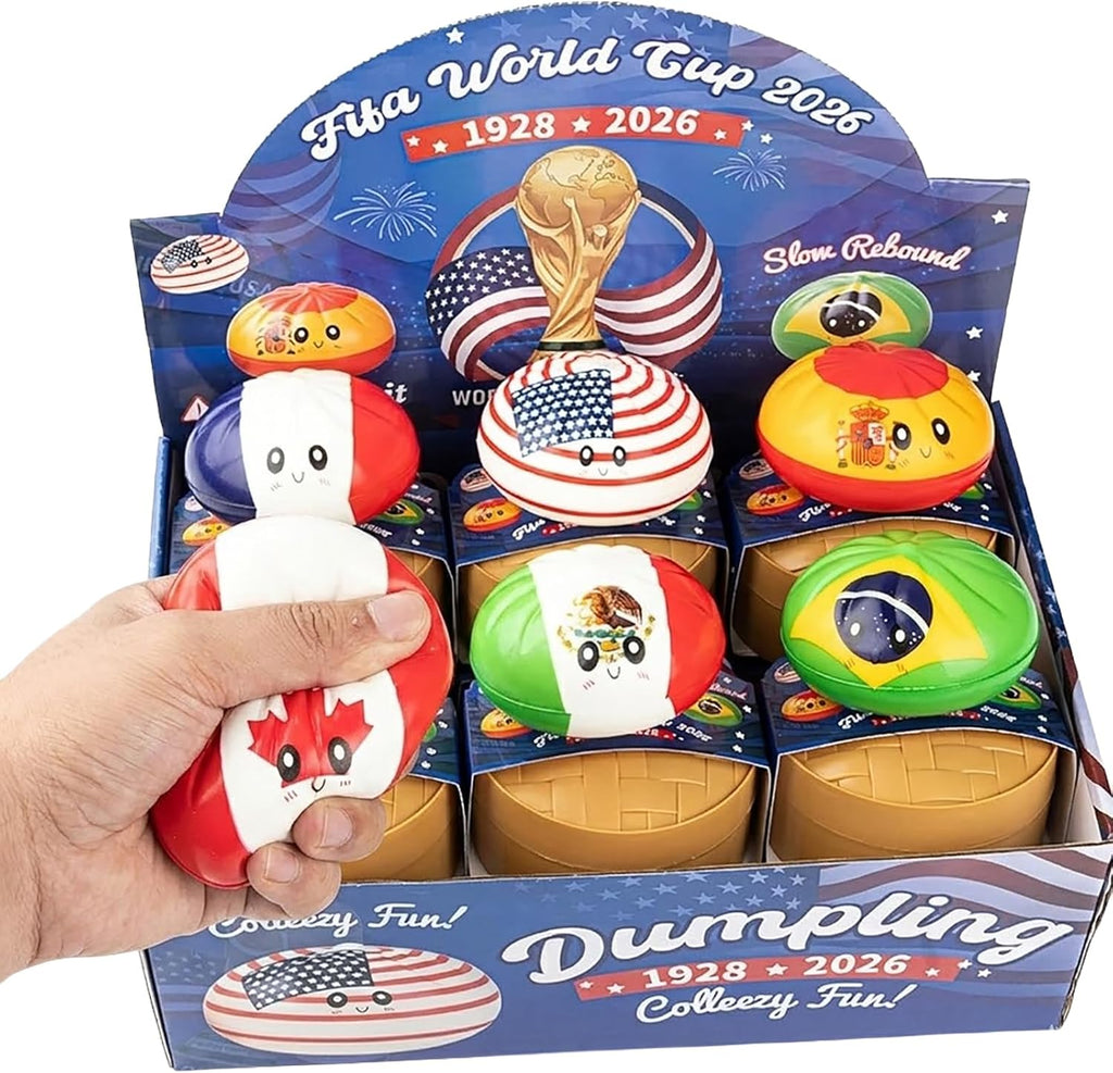 White Smoke FIFA World Cup 26 Dumpling Squishy - Per Piece HALSON ENTERPRISE 1_7ea04192-579e-4db5-a0b2-79ee692a0772.jpg Arts and Crafts