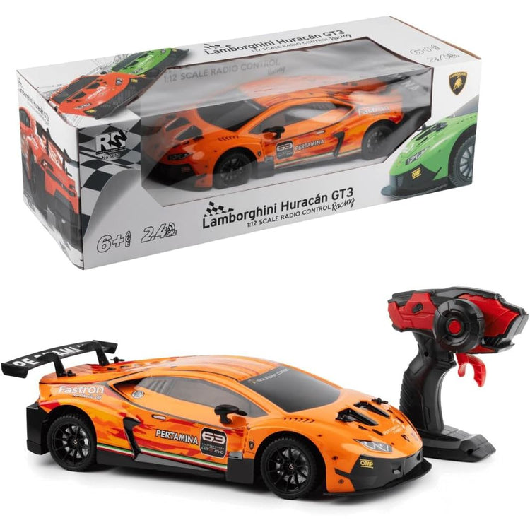 Rosy Brown RC Drift Car Lamborghini Huracán GT3-2.4GHz Remote Control Car for Kids & Adults - 15km/h Speed - Kids Ages 6+ - Rechargeable Battery - Scale 1:12 - Orange HALSON ENTERPRISE 1_b17792fe-bcea-45f1-8dd7-257f233ab8a7.jpg Vehicles and Remote Control Toys