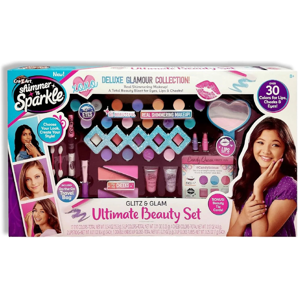 Light Gray Shimmer n Sparkle Glitz Glam Beauty Set – Stylish Beauty Play Fun PEEKABOO EXPERIENCE STORE 1_bb1f4eba-0a92-4e07-9b0e-41e509a12fe5.webp Arts and Crafts
