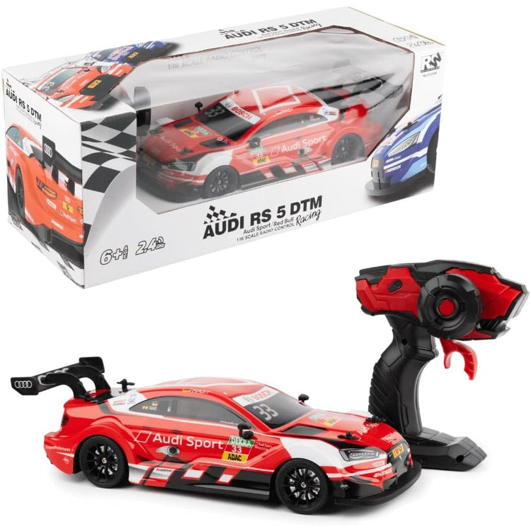 Dark Slate Gray RC Drift Car Audi RS5 DTM - 2.4GHz Remote Control Car for Kids & Adults - 15km/h Speed - 40M+ Range - Red Bull & Audi Sport Edition - Ages 6+ - Scale 1:16 - Red HALSON ENTERPRISE 1_d3bfdb10-ce79-4183-927f-da2874e502bb.jpg Vehicles and Remote Control Toys