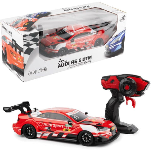 Dark Slate Gray RC Drift Car Audi RS5 DTM - 2.4GHz Remote Control Car for Kids & Adults - 15km/h Speed - 40M+ Range - Red Bull & Audi Sport Edition - Ages 6+ - Scale 1:16 - Red HALSON ENTERPRISE 1_d3bfdb10-ce79-4183-927f-da2874e502bb.jpg Vehicles and Remote Control Toys